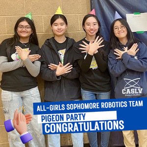  Pigeon Party Soars at Arbor View VRC Robotics Competition!